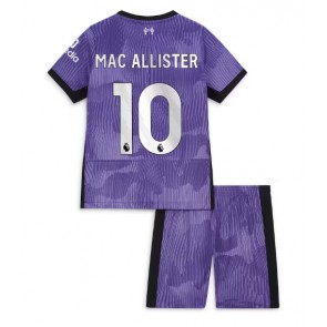 Maillot de foot Liverpool Alexis Mac Allister #10 Troisième enfant 2023-24 Manches Courte (+ pantalon court)